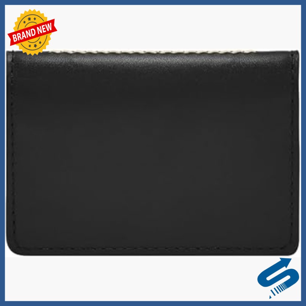 Slim Leather Front Pocket Wallet Card Case Minimalist Bi-Fold